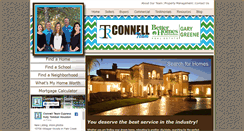 Desktop Screenshot of connellteamrealty.com